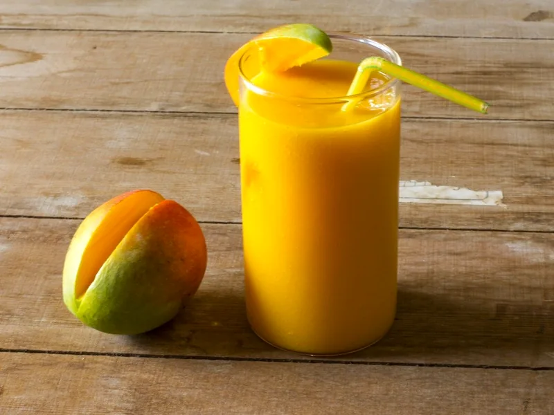 Illustrative photo for Coconut-Lime & Mango Smoothie
